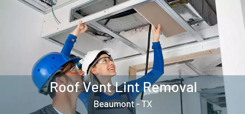 Roof Vent Lint Removal Beaumont - TX