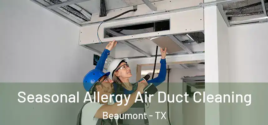 Seasonal Allergy Air Duct Cleaning Beaumont - TX